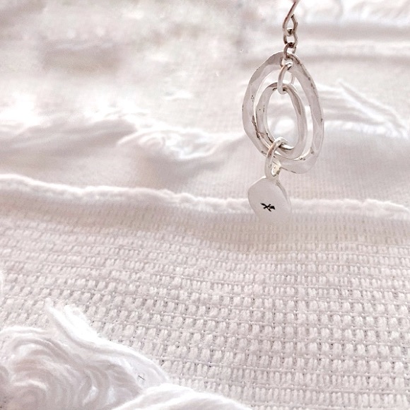 Silver-tone Double-drop Earrings - Picture 4 of 6